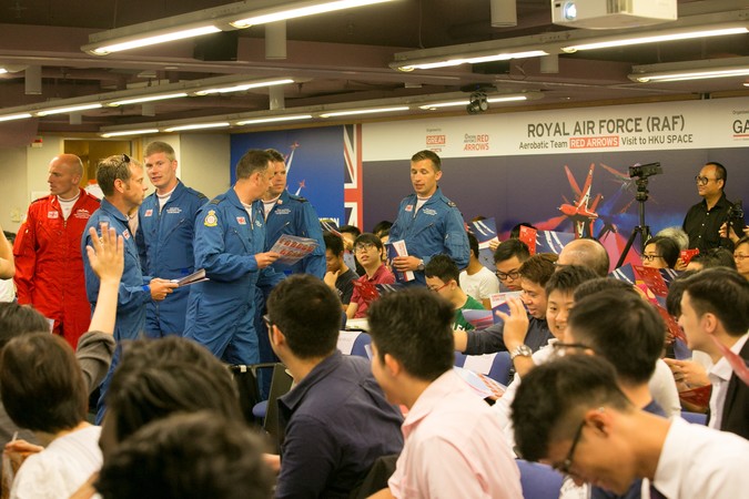 Royal Air Force (RAF) Red Arrows - Visit to HKU SPACE - photo 5