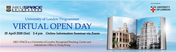 University of London Programmes Virtual Open Day