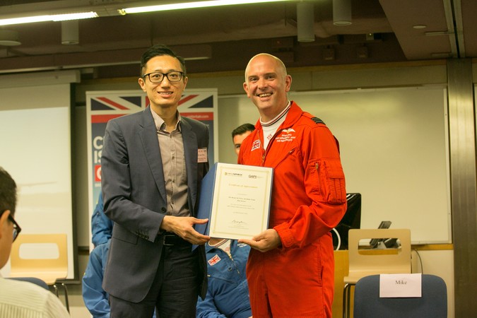Royal Air Force (RAF) Red Arrows - Visit to HKU SPACE - photo 11