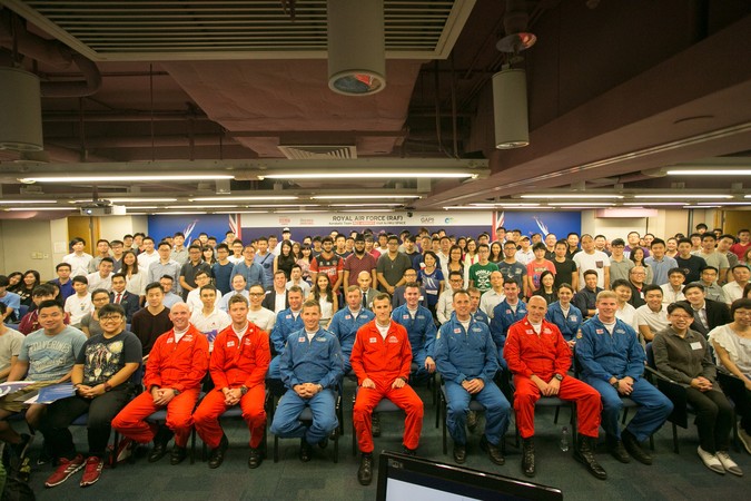 Royal Air Force (RAF) Red Arrows - Visit to HKU SPACE - photo 1