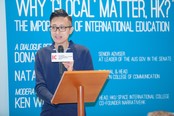 International Dinner Forum: “Why ‘Glocal’ Matters, HK?” The importance of International Education - photo 31