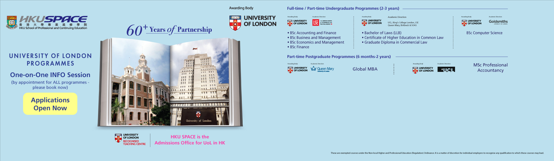 University of London - One-on-One INFO Session 