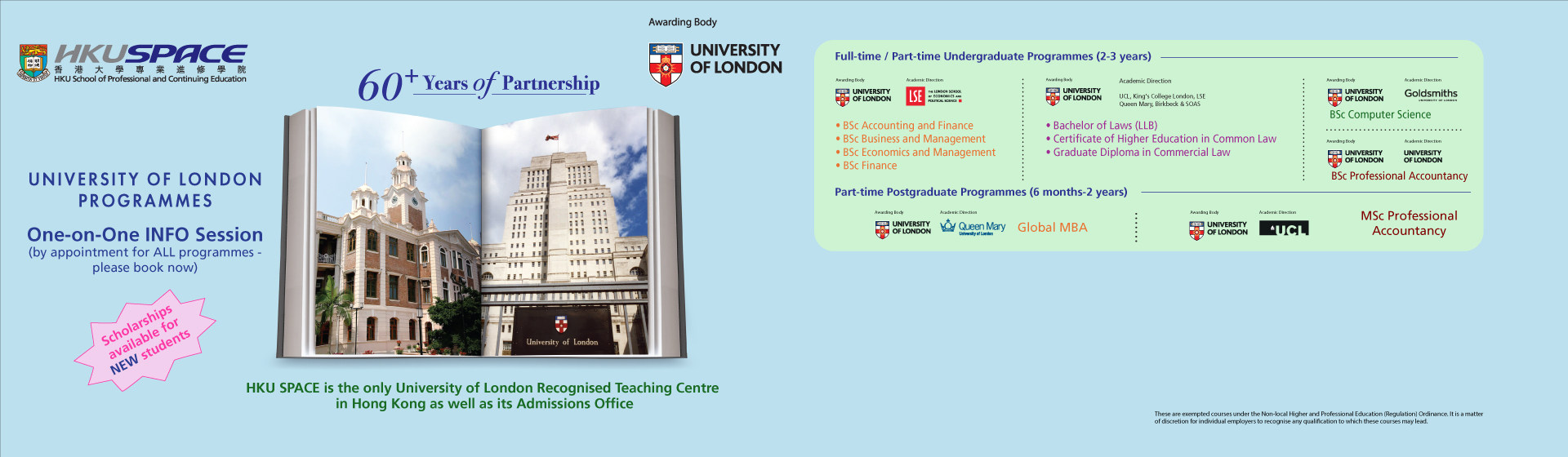 University of London Programmes One-on-One INFO Session 
