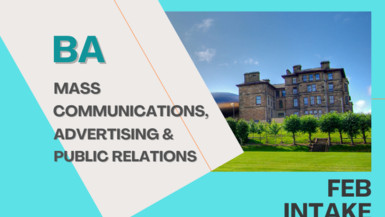 BA Mass Communications, Advertising & Public Relations