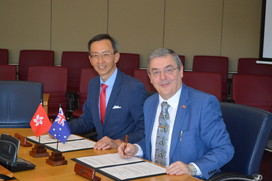 HKU SPACE signs MOU with Edith Cowan University of Australia