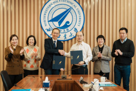 Signing MOU with Northwest Polytechnical University Continuing Education School