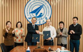 Signing MOU with Northwest Polytechnical University Continuing Education School