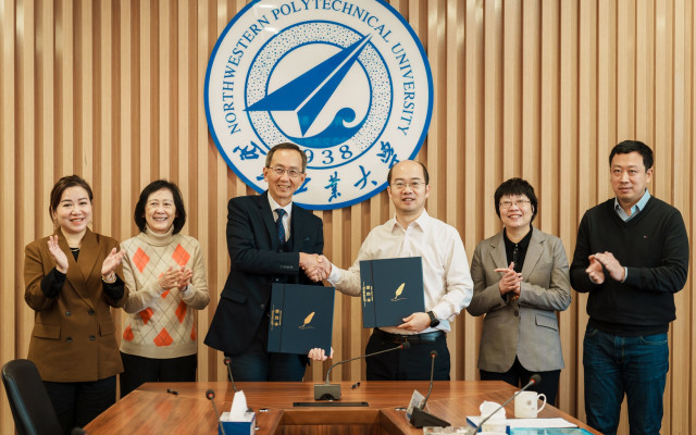 The School signs MOU with the Northwestern Polytechnical University Continuing Education School
