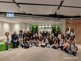 Temasek Polytechnic Study Tour to HKU SPACE