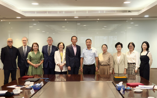 中山大學繼續教育學院來訪交流​