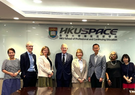 倫敦藝術大學到訪學院，深化合作關係