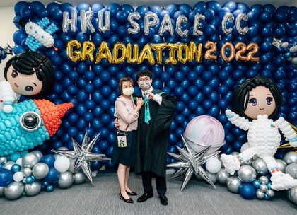 The 21st Graduation Ceremony of HKU SPACE Community College was successfully held