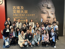 During the guided tour of “Ancient Egypt Unveiled: Treasures from Egyptian Museums” in November, alumni were immersed in the largest and most comprehensive exhibition of ancient Egyptian artefacts ever showcased in Hong Kong.