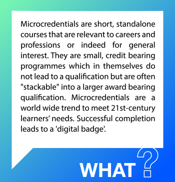 what is microcredentials