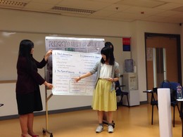 Sharing by 3 students from Rikkyo University, Japan (2 September 2016)