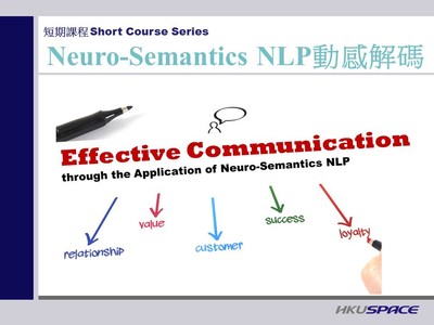 心理學短期課程- Neuro-Semantics NLP動感解碼