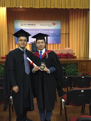 Mr. Wong with local programme leader
