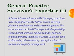Diploma in Surveying - General Practice Surveyor's Expertise (1)
