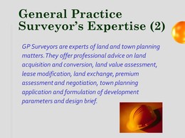 Diploma in Surveying - General Practice Surveyor's Expertise (2)