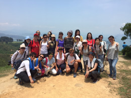 French Hiking at Lantau on 30 April 2017