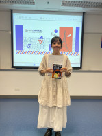 Congratulations to Ms. Wong, who has won the Best Progress Award in our French Introductory Course! Félicitations! 