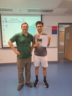 Congratulations to Tom, who has won the Best Progress Award in our French Introductory Course! Félicitations! 