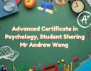 Graduate Sharing (Advanced Certificate in Psychology) 