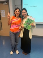 Congratulations to Michelle, who has won the Outstanding Performance Award in our Certificate in Spanish (Intermediate)! ¡Felicitaciones! (Oct 2026)